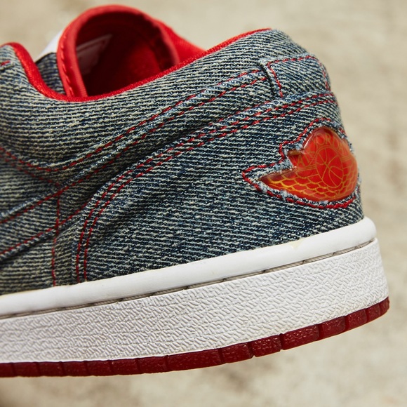 Nike Air Jordan 1 Retro Low ‘Denim’ - Picture 6 of 9
